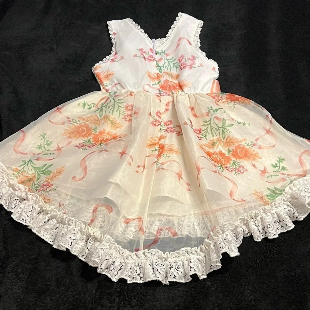 Disney D-Signed girls hi-low princess dress size 7-8